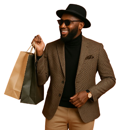 Men's fashion shopping
